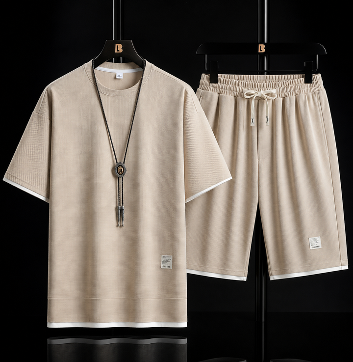 Carter Waffle Lounge Set
