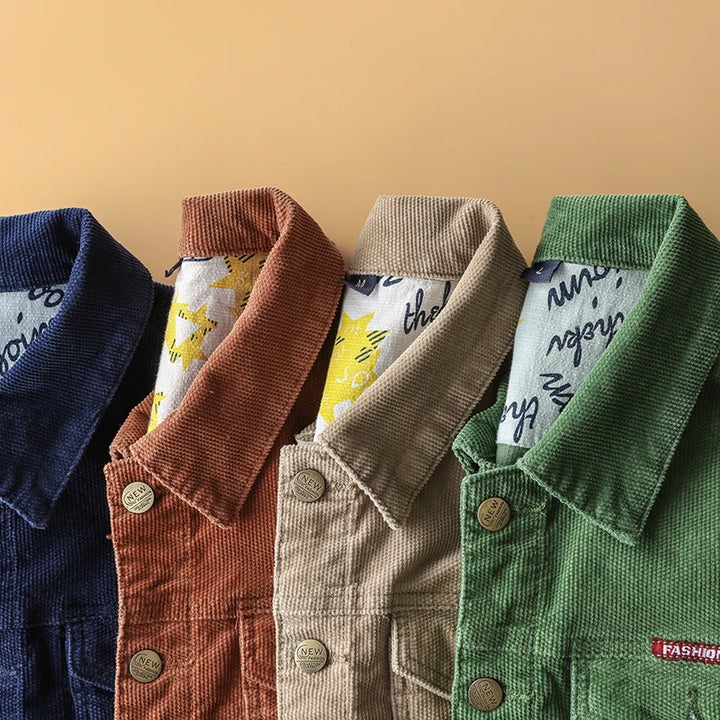 Corduroy Trucker Rugged Flex Jacket