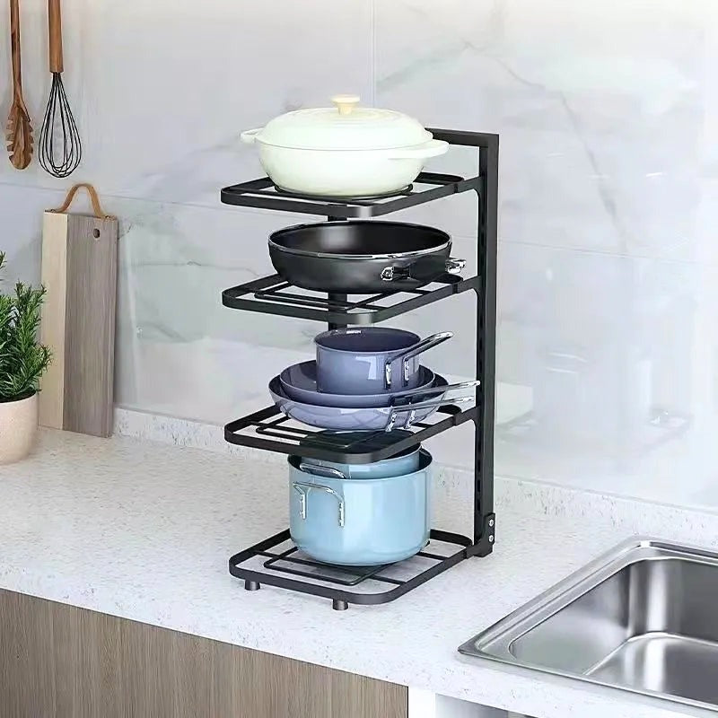 Kitchen Zen Pot Rack Organizer