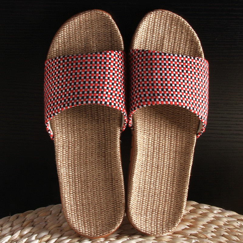 Verona chic Plaid Slides