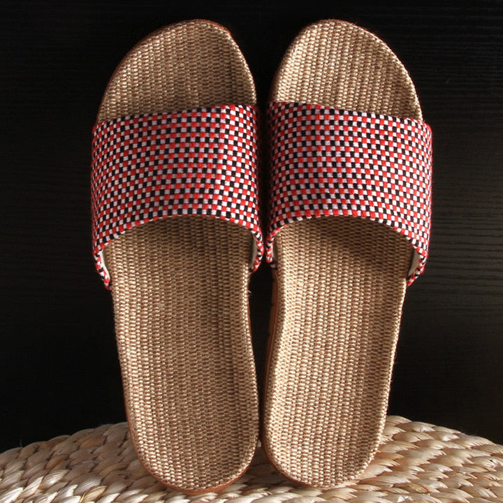 Verona chic Plaid Slides