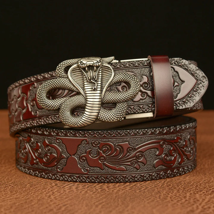 Regal Fang Leather Belt
