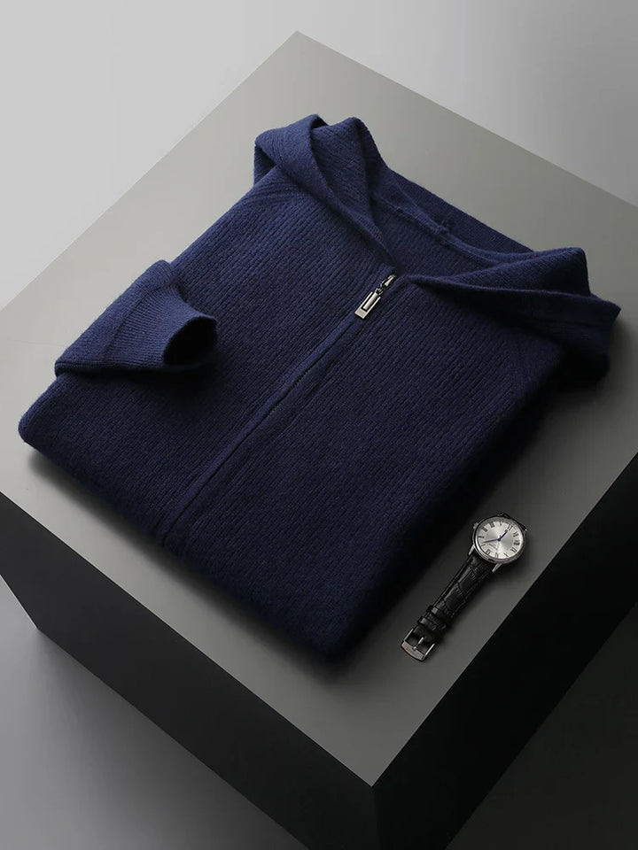 Merino blend Wool Hoodie