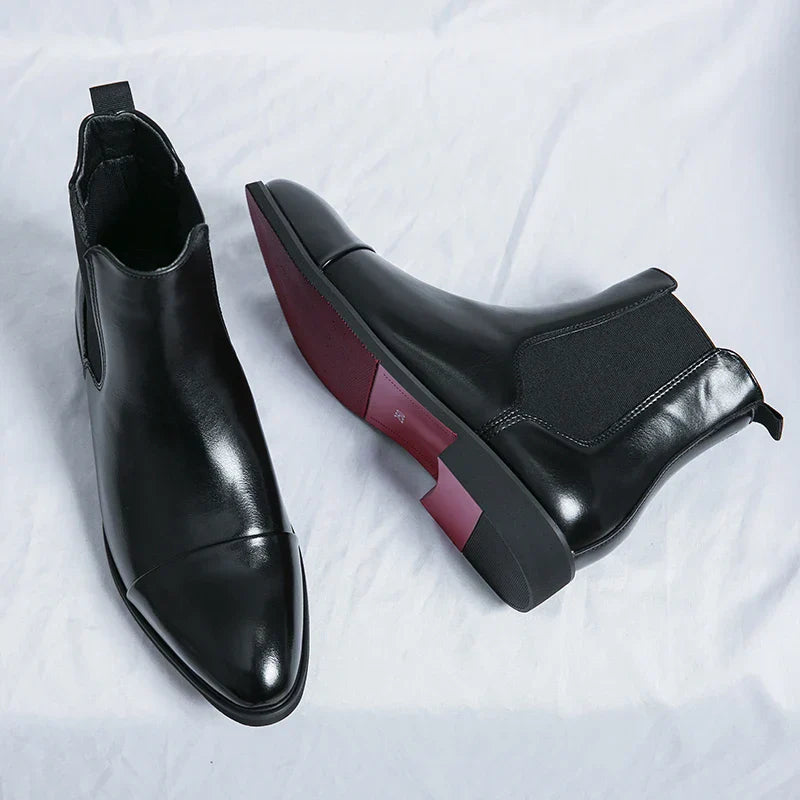 Veneto Chelsea Leather Boots
