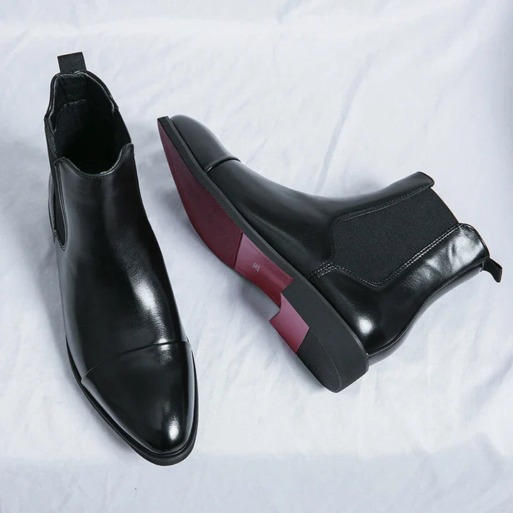Veneto Chelsea Leather Boots