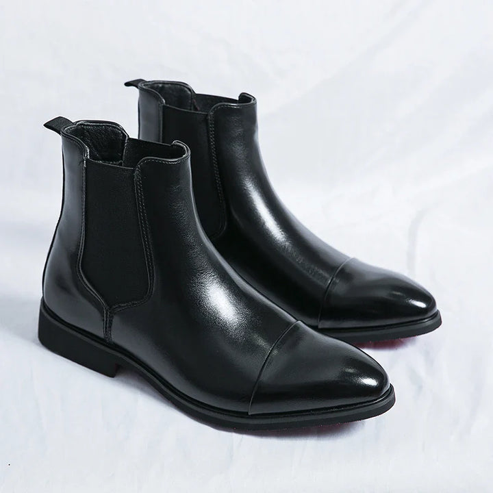 Veneto Chelsea Leather Boots