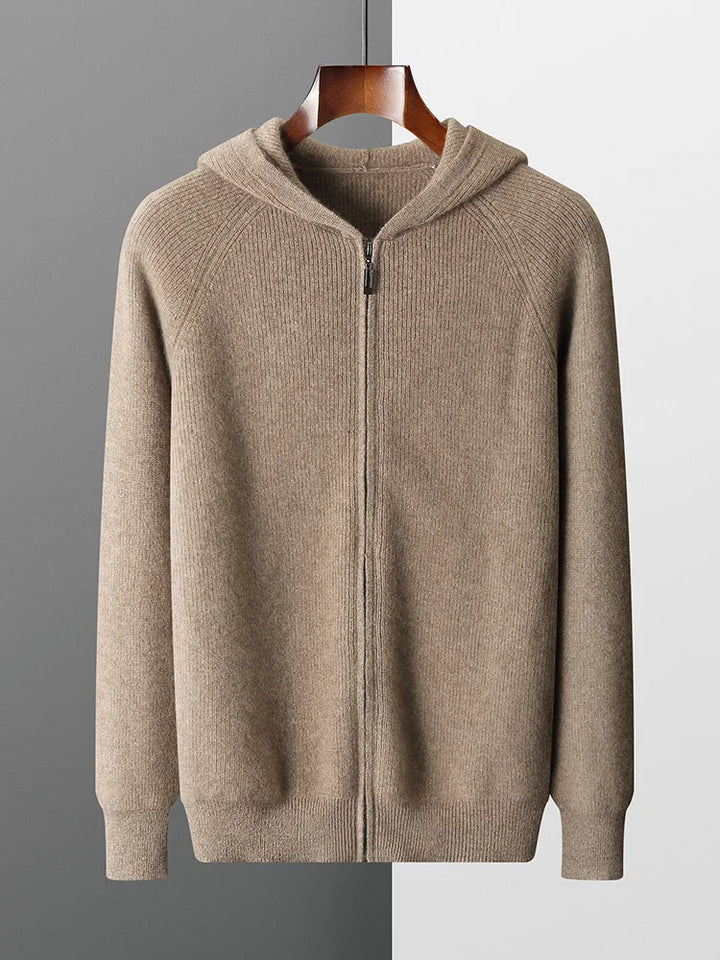 Merino blend Wool Hoodie