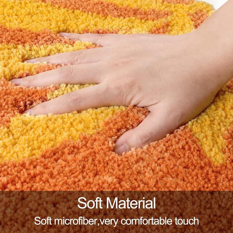 Earthly Leaf Organic Bath Rug