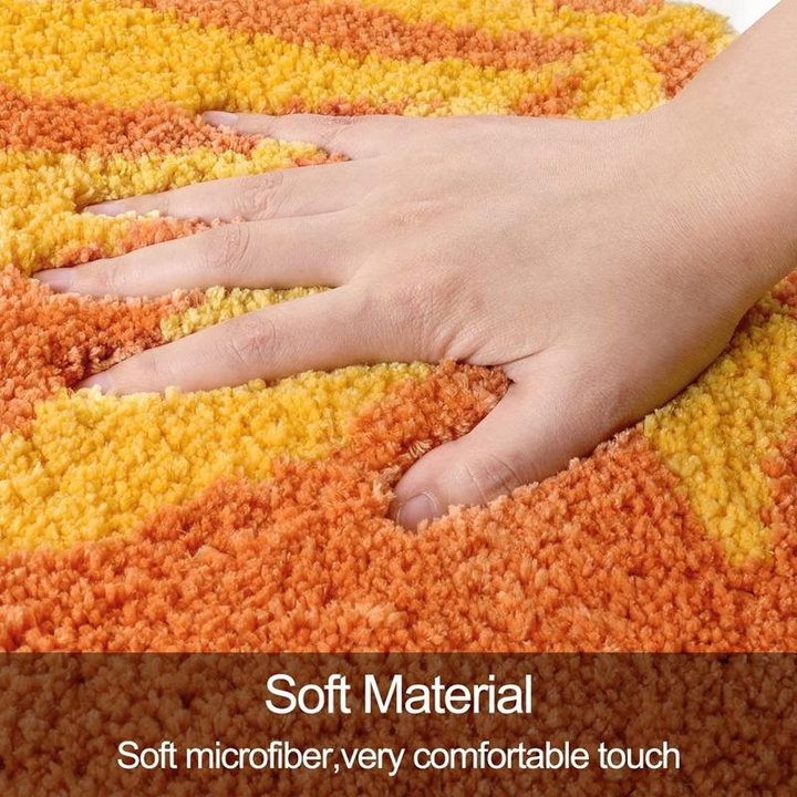 Earthly Leaf Organic Bath Rug