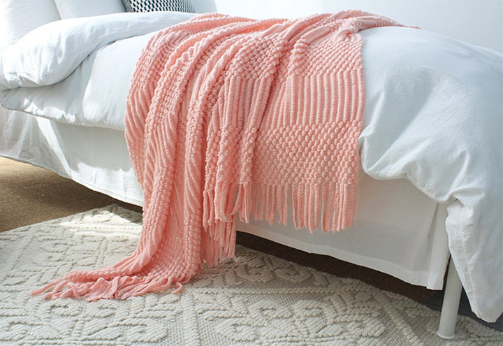 Nordic Knitted Blanket