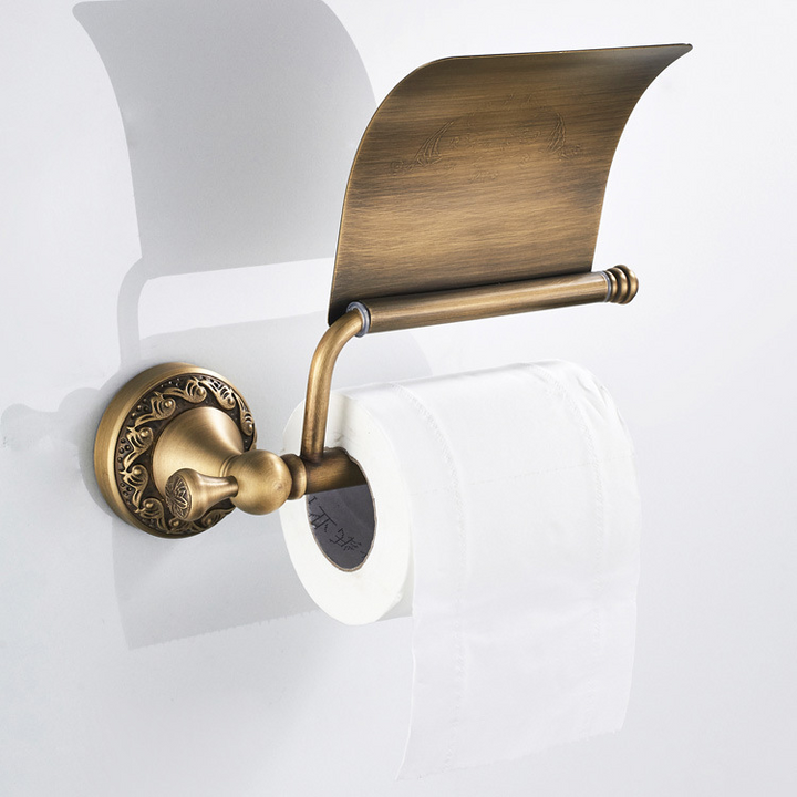 Brass Paper Roll Holder