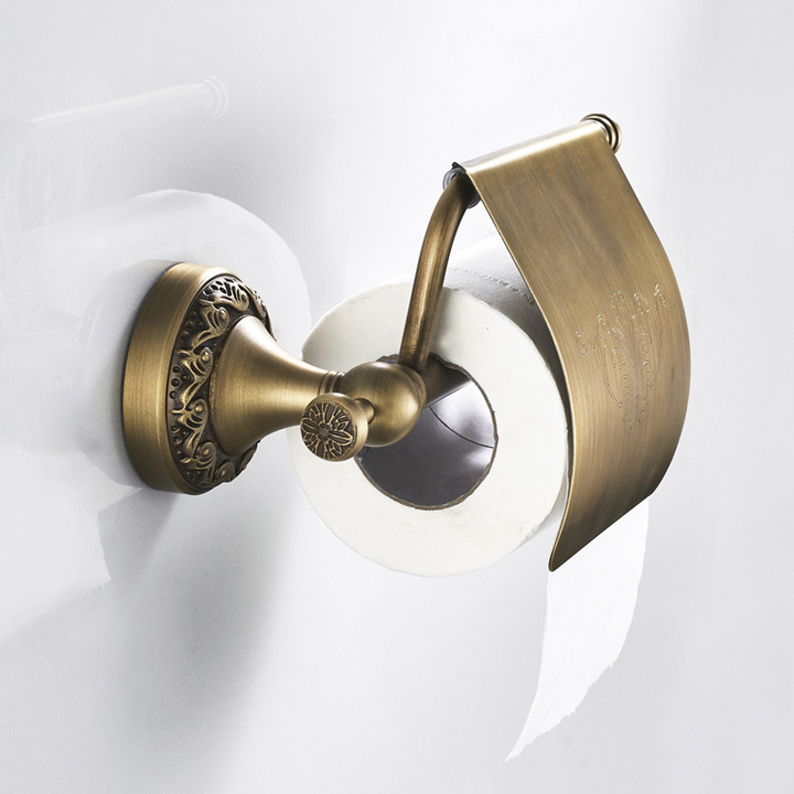 Brass Paper Roll Holder